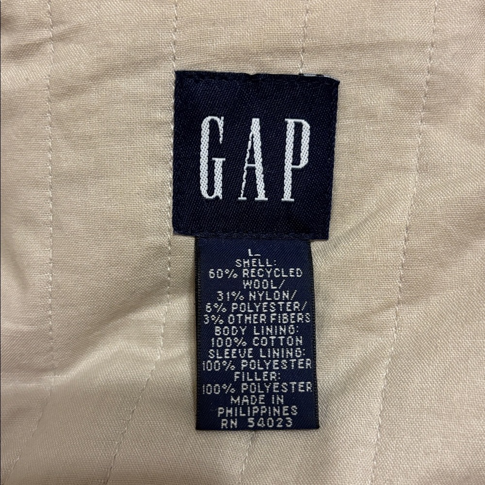 🐿️GAP HEATHERED TWILL HOODED JACKET! - Picture 7 of 8